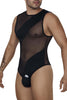 CandyMan 99699X Mesh Bodysuit Color Black