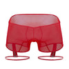 CandyMan 99740 Garter Trunks Color Red