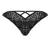 CandyMan 99829 Lace Thongs Color Black