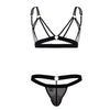 CandyMan 99838 Two Piece Outfit Color Black