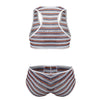 CandyMan 99859 Two Piece Outfit Color Stripes