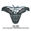 CandyMan 99861 Lace Thongs Color Green