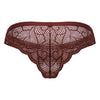 CandyMan 99868 Lace Briefs Color Wine