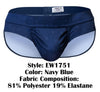 ErgoWear EW1751 FEEL SE Briefs Color Navy Blue