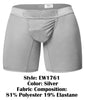 ErgoWear EW1761 FEEL SE Boxer Briefs Color Silver