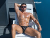 ErgoWear EW1763 FEEL SW Swim Briefs Color Black-White