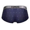 HAWAIR 42480 Printed Microfiber Briefs Color Blue