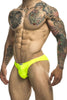 JUSTIN+SIMON XSJ01 Classic Bikini Color Neon Green