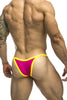 JUSTIN+SIMON XSJ12 Bikini One Color Hot Pink