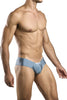 JUSTIN+SIMON XSJ22 Cheek Briefs Color Metal Green