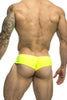 JUSTIN+SIMON XSJ22 Cheek Briefs Color Neon Green