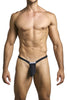 JUSTIN+SIMON XSJBU02 Bulge Thongs Color Black