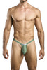 JUSTIN+SIMON XSJBU02 Bulge Thongs Color New Green