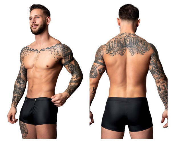 Male Power 120-298 Oh Snap Snap Off Short Color Black