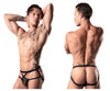 Male Power 394-289 Lucifer Strappy Jock Color Black