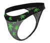 Male Power 433-294 Hazy Dayz Micro Thong Color Pot Leaf