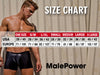 Male Power 126-289 Lucifer Cut Out Short Color Black