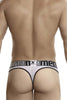 Xtremen 91036X-3 3PK Thongs Color White-Gray-Blue