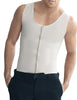 Ann Chery 2034 Latex Men Girdle Body Shaper Color Beige Plus