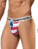 CandyMan 99154 Patriotic Thong Multi-colored