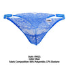 CandyMan 99421 Lace G-String Thongs Color Blue