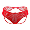 CandyMan 99538 Lace Jockstrap Color Red