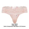 CandyMan 99595 Lace Thongs Color Rose