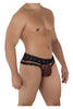 CandyMan 99596 Mesh-Lace Thongs Color Leopard Print