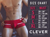 Clever 2373 Australian Latin Boxer Briefs Color Black
