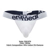 ErgoWear EW1474 MAX COTTON Thongs Color White