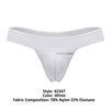 HAWAI 42347 Microfiber Thongs Color White