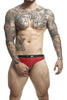 MaleBasics DMBL01 DNGEON Cockring Jockstrap Color Red