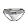 MaleBasics MBL107 MOB Classic Fetish Jock 3 Inches Jockstrap Color White