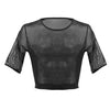 PLURAL PL009 Crop Top Color Black