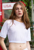 PLURAL PL009 Crop Top Color White