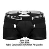 PPU 2104 Open Back Trunks Color Black
