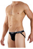 Papi 705910-001 3PK 1X1 Rib Jockstrap Color Black
