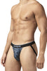 Papi UMPA049 2PK Microflex Jockstrap Color Blue-Texture