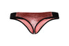 Pikante PIK 1099 Clandestine Velvet Thongs Color Pink