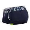 Private Structure BAUT4389 Athlete Trunks Color Navy Ranger