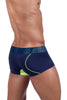 Private Structure BAUT4389 Athlete Trunks Color Navy Ranger