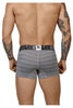 Xtremen 51449C Geometric Jacquard Trunk Color Gray