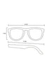 Alice Shoal 1005 San Felipe Maple Wood Sunglasses Polarized Lenses Color Black