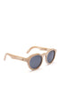 Alice Shoal 1008 Lovers Bridge Maple Wood Sunglasses Polarized Lenses Color Black