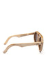 Alice Shoal 1010 McBean Lagoon Maple Wood Sunglasses Polarized Lenses Color Brown