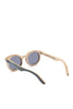Alice Shoal 1015 Fort Morgan Maple Wood Sunglasses Polarized Lenses Color Black