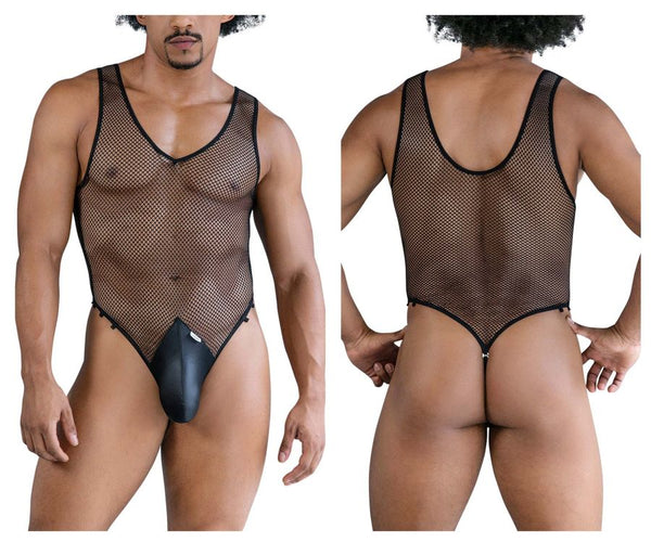 CandyMan 99858 Fishnet Bodysuit Color Black