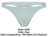 Clever 1830 Desirable Thongs Color Gray