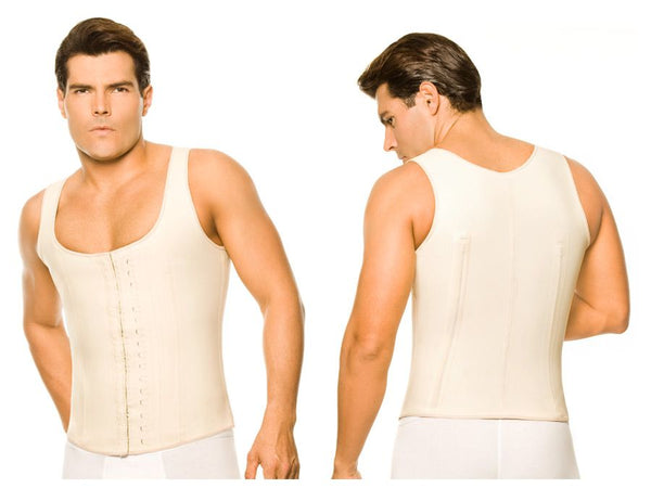 Ann Chery 2033 Latex Men Girdle Body Shaper Color Beige Plus