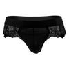CandyMan 99304X Lace Thongs Color Black